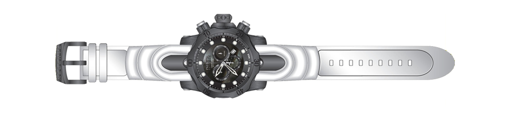 Band for Invicta Venom 11158