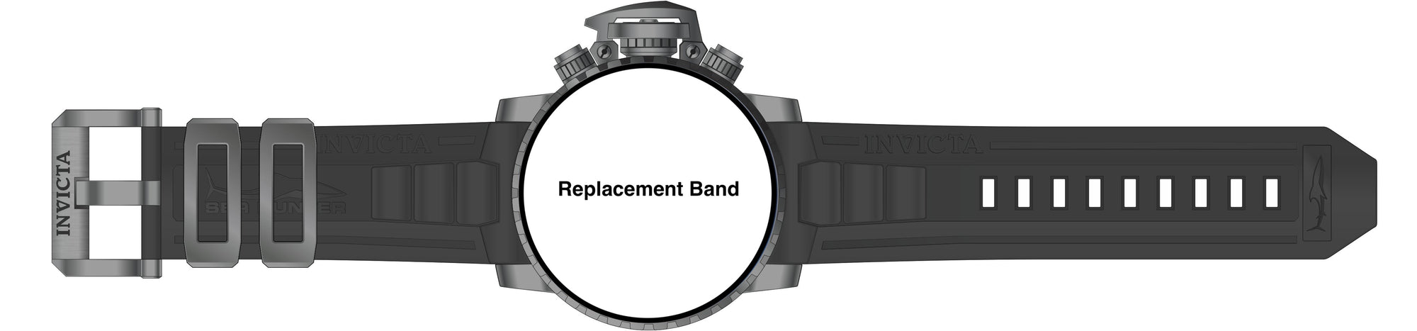 Band for Invicta Sea Hunter 15819