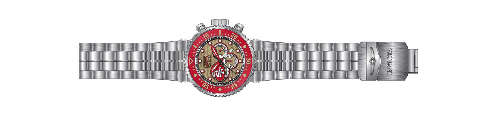 Band For Invicta NFL 33142