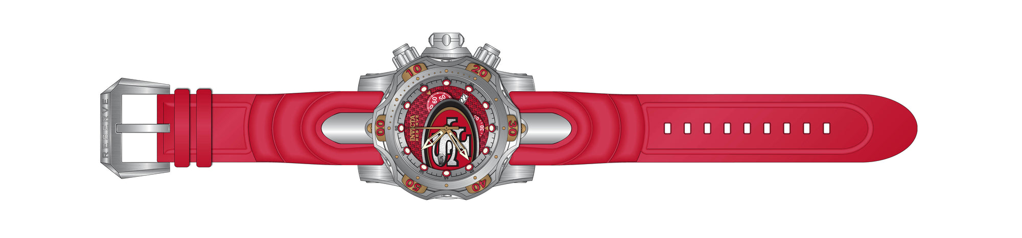 Band For Invicta NFL 33086