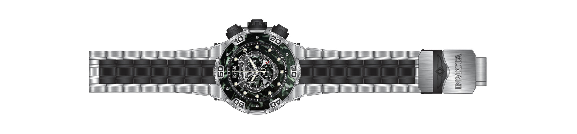Band For Invicta Carbon Hawk 37264