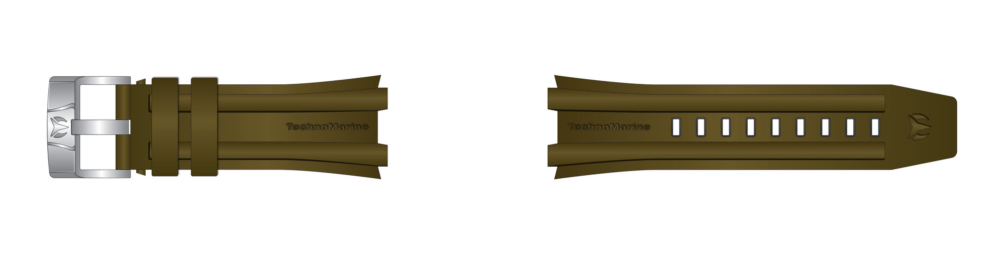 Band For Technomarine TM-224008
