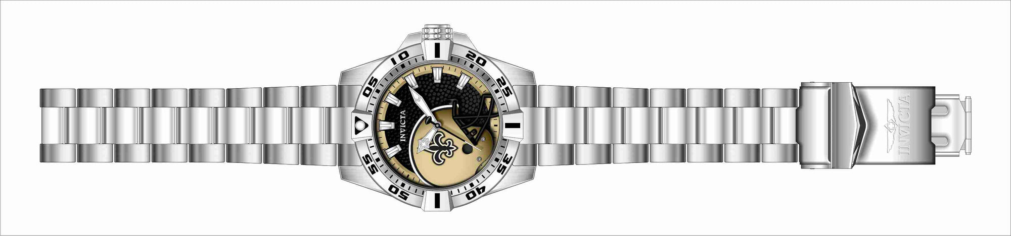 Band For Invicta NFL 42156