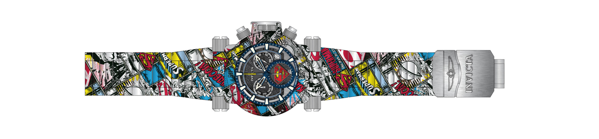 Band For Invicta DC Comics 42083