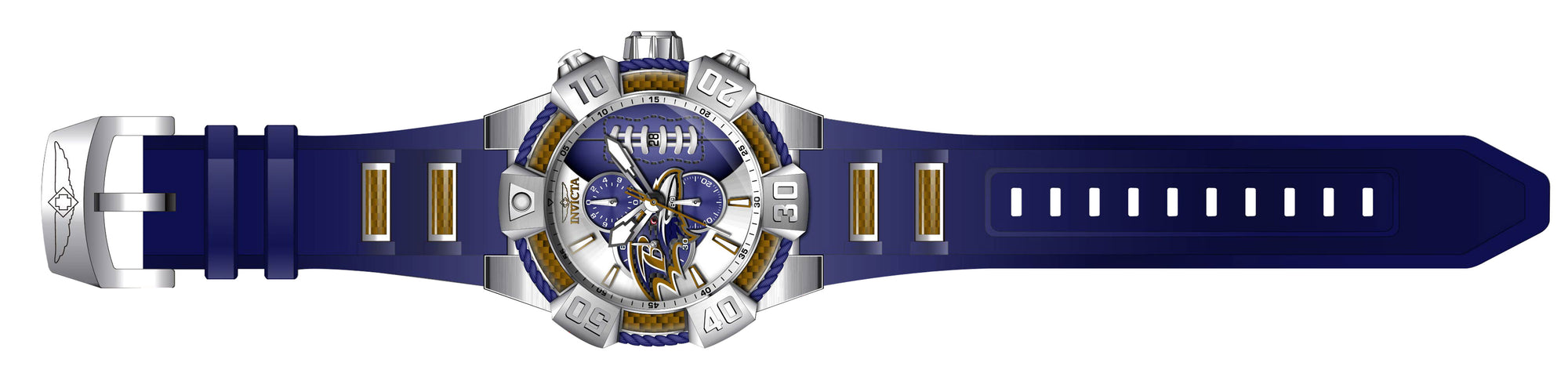 Band For Invicta NFL 41580