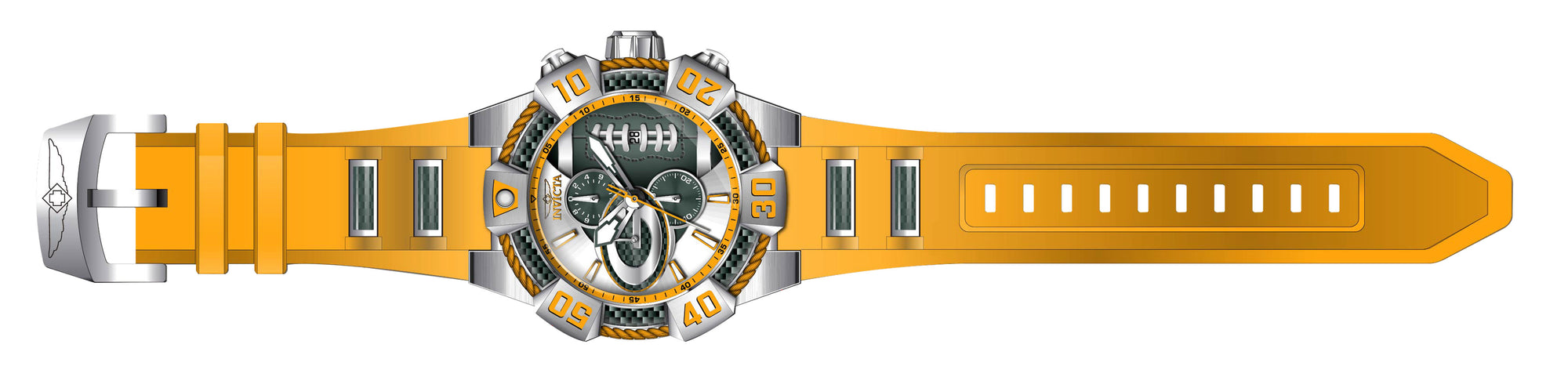 Band For Invicta NFL 41598