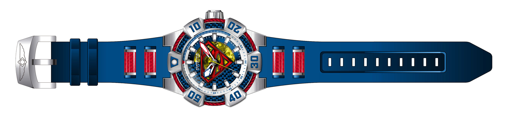Band For Invicta DC Comics 41025
