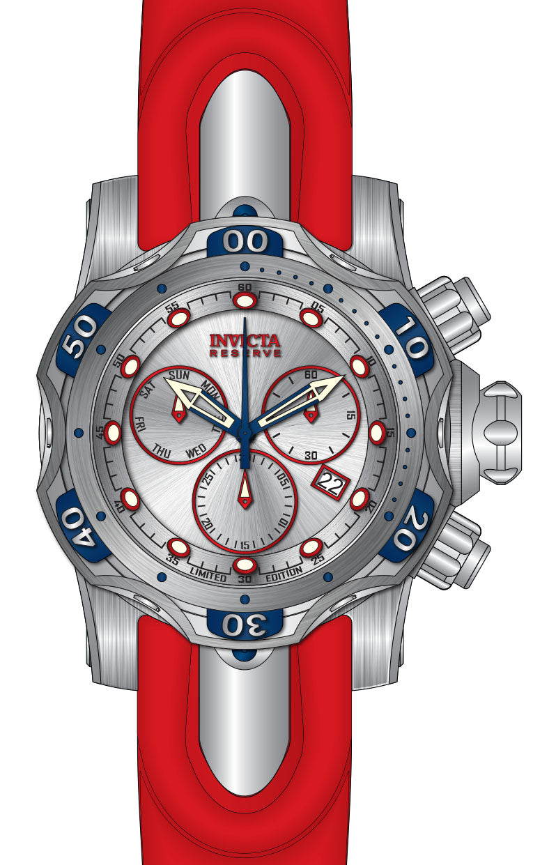 Band For Invicta Reserve Venom Men 46163