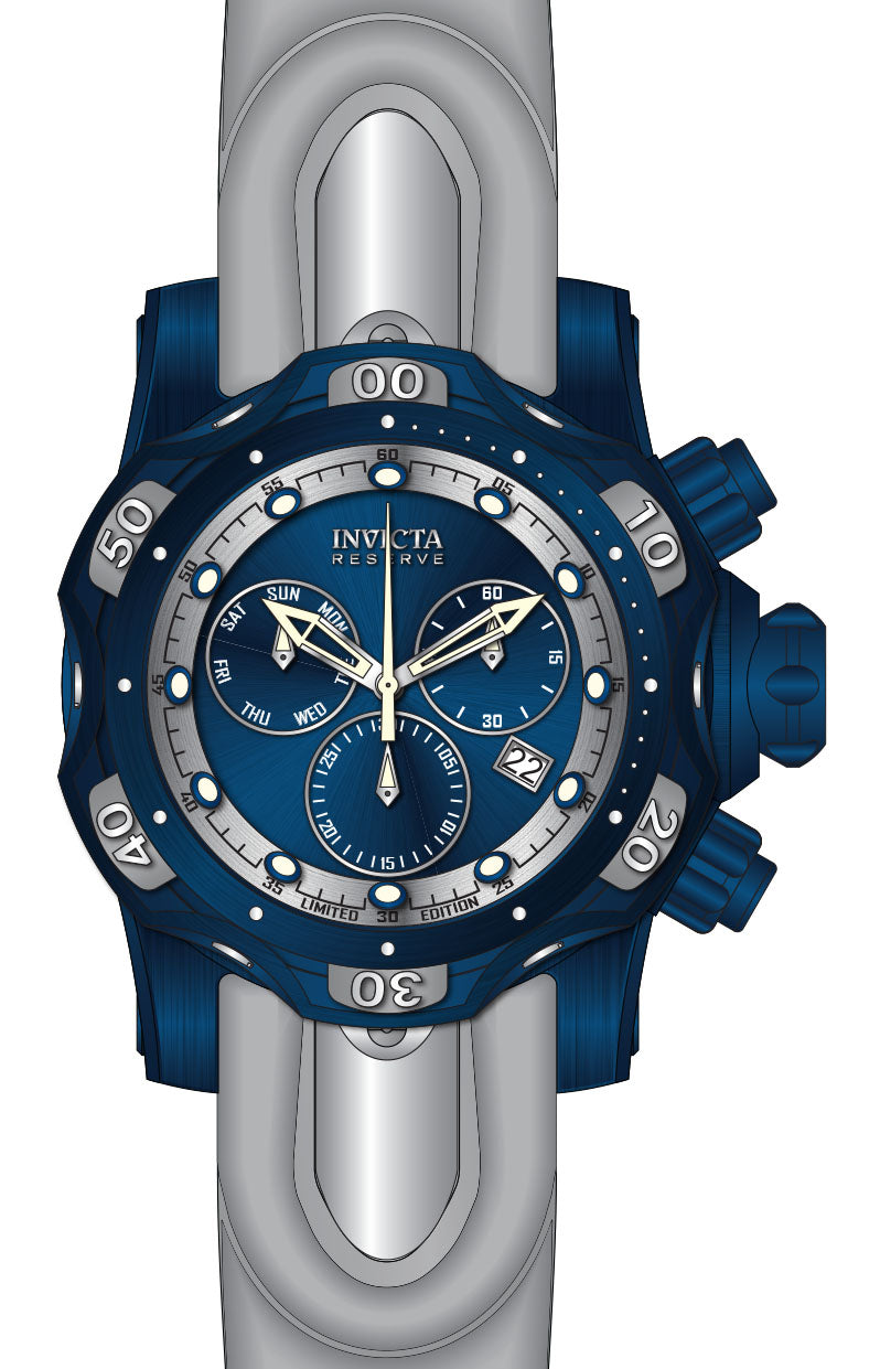 Band For Invicta Reserve Venom Men 46170