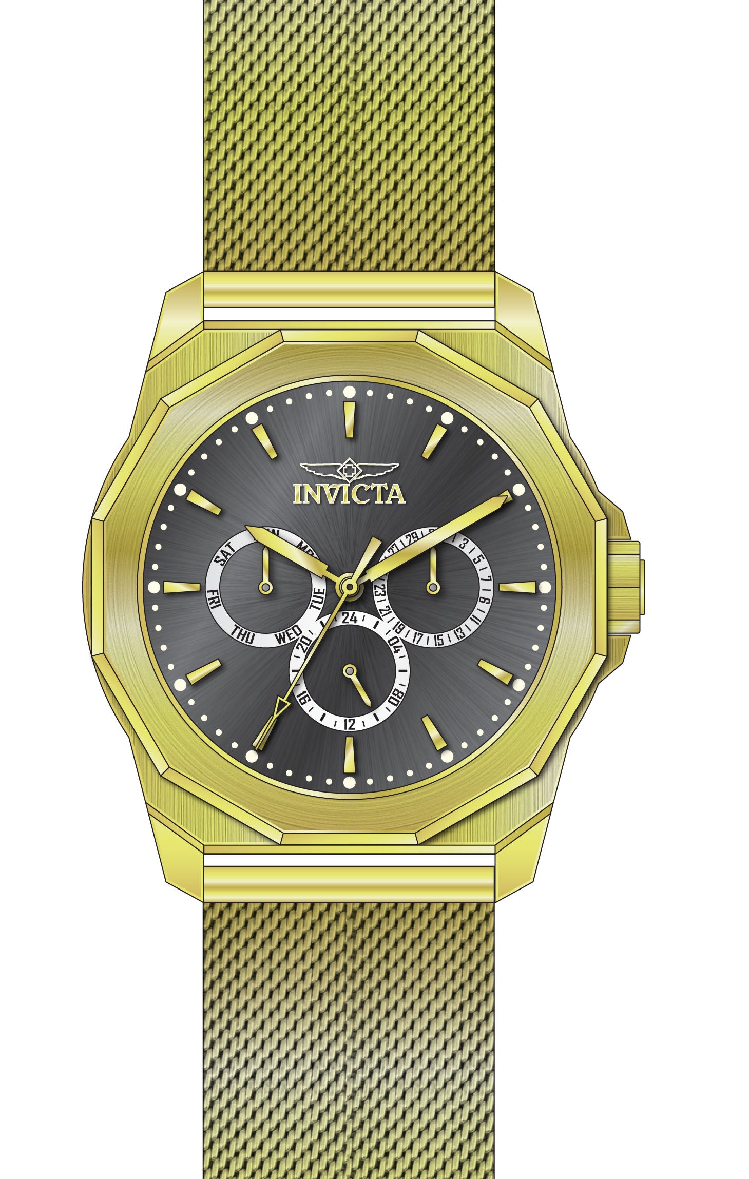 Band For Invicta Pro Diver  Unisex 46253