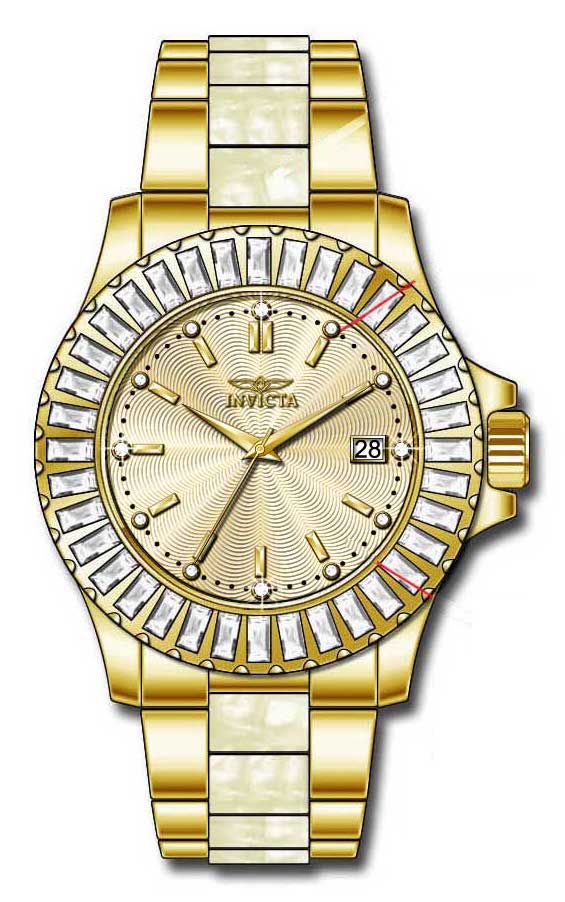 Band For Invicta Angel  Lady 46386
