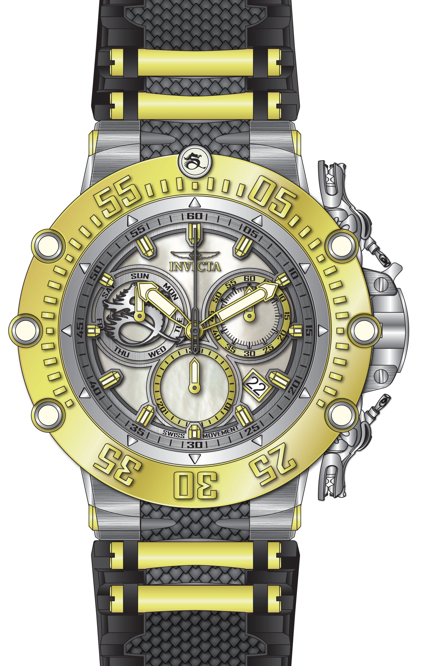 Parts For Invicta Subaqua  Men 46480