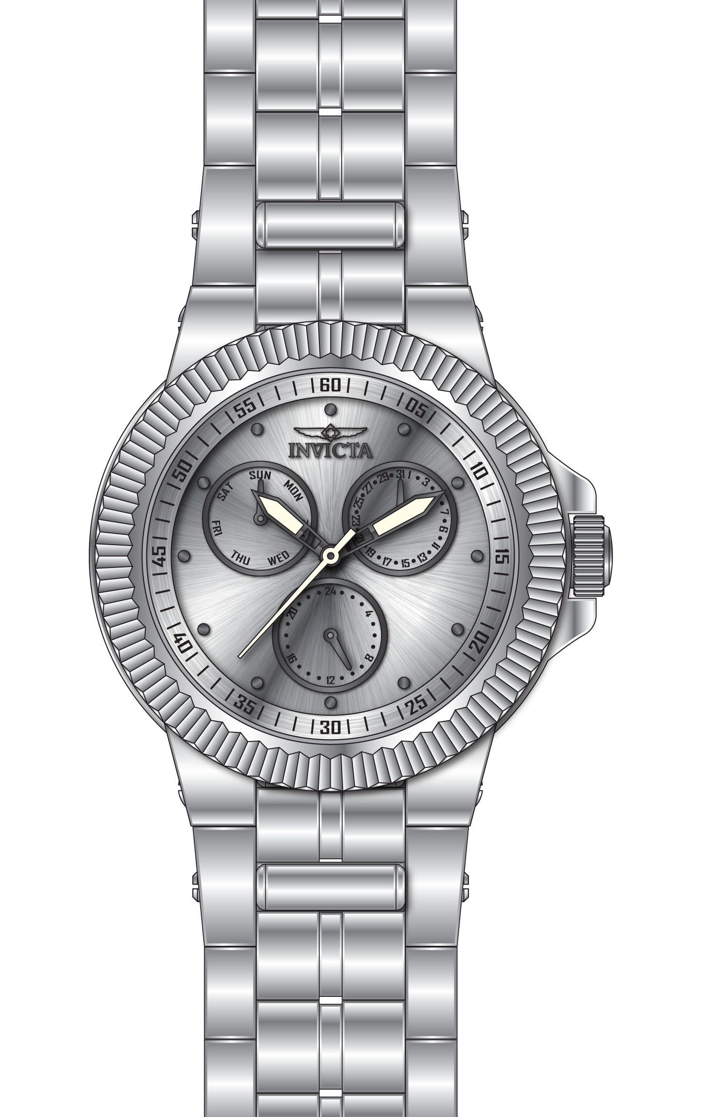 Band For Invicta Subaqua  Lady 46596