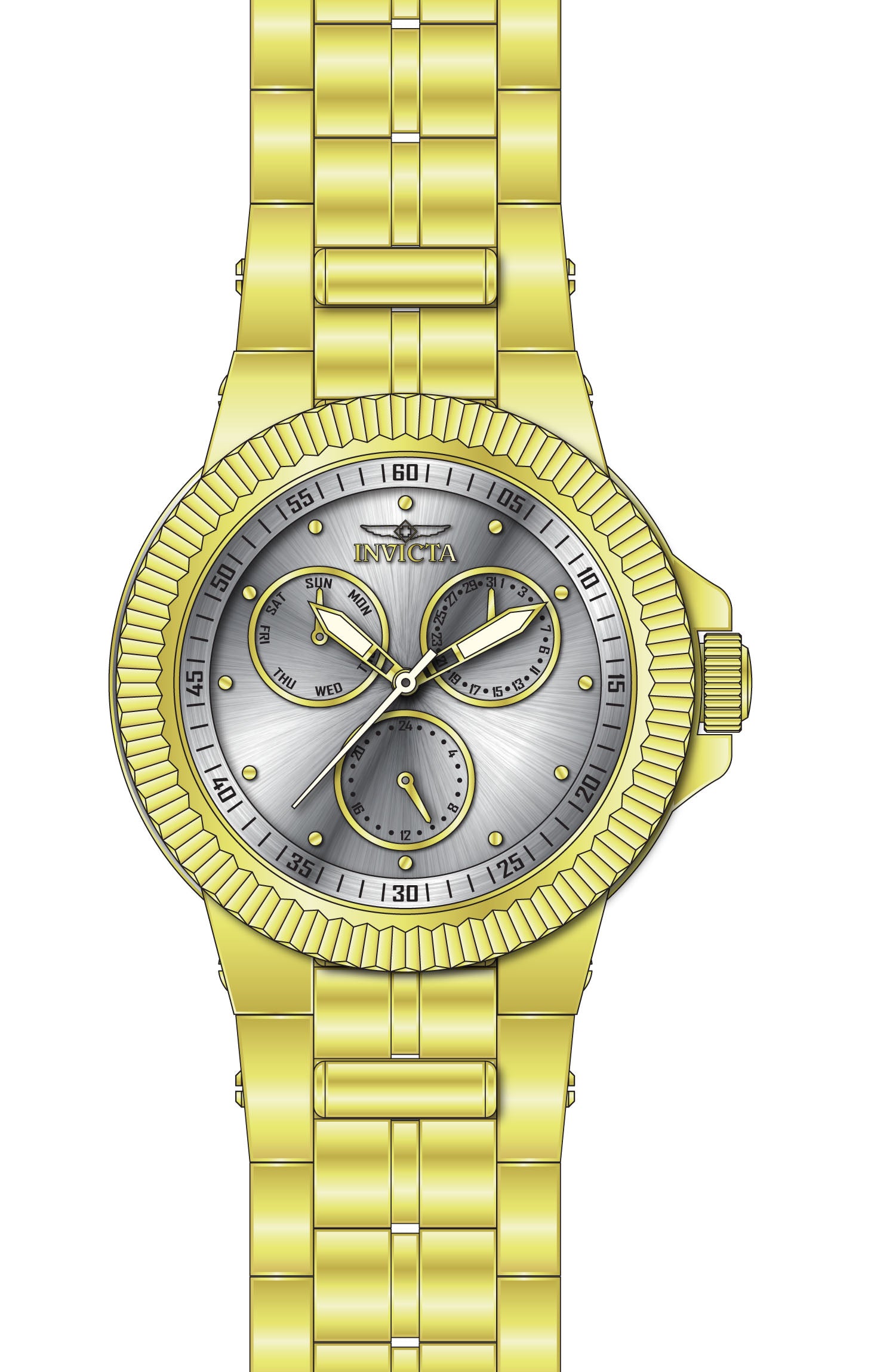 Band For Invicta Subaqua  Lady 46597