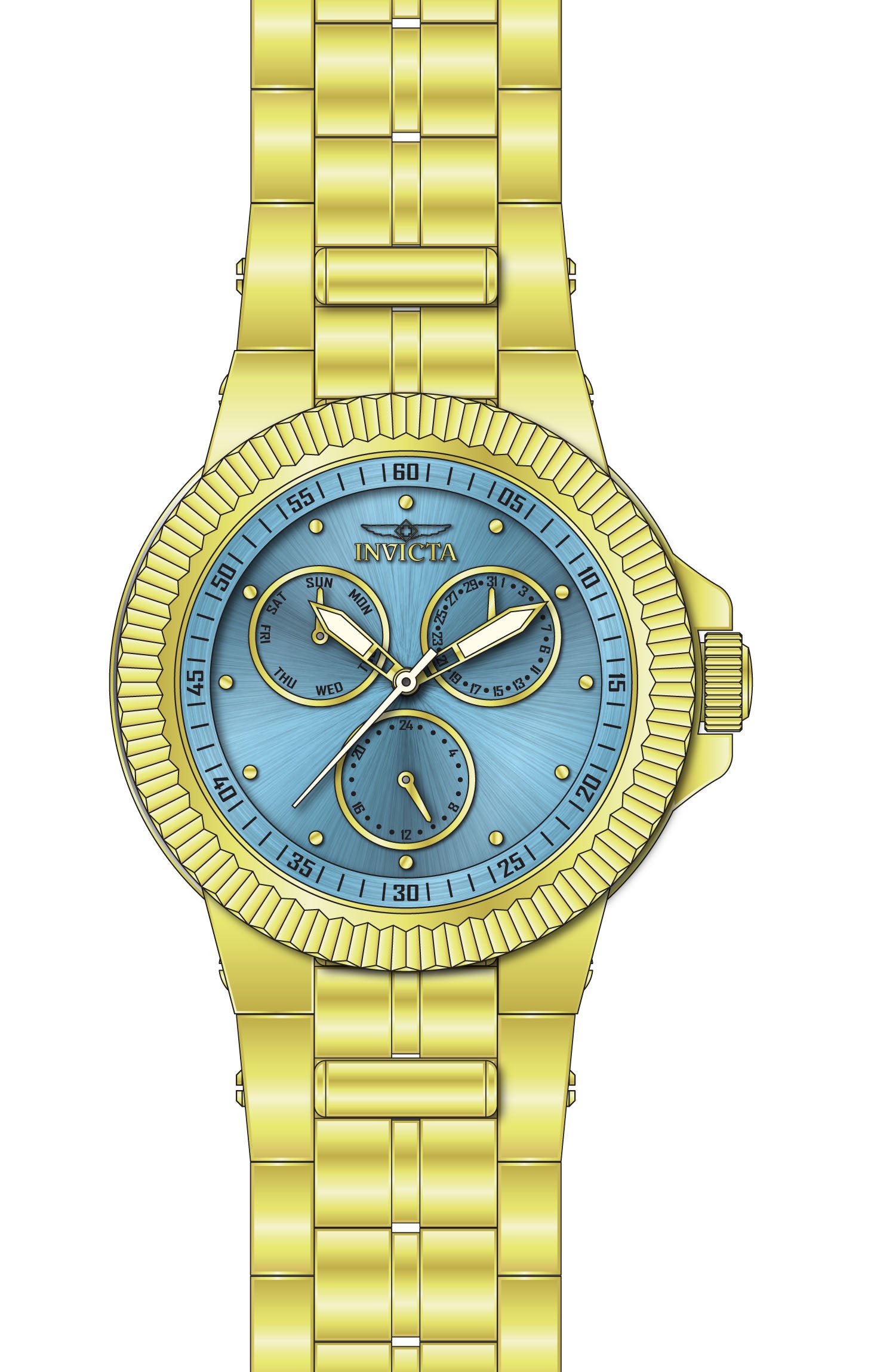 Band For Invicta Subaqua  Lady 46599