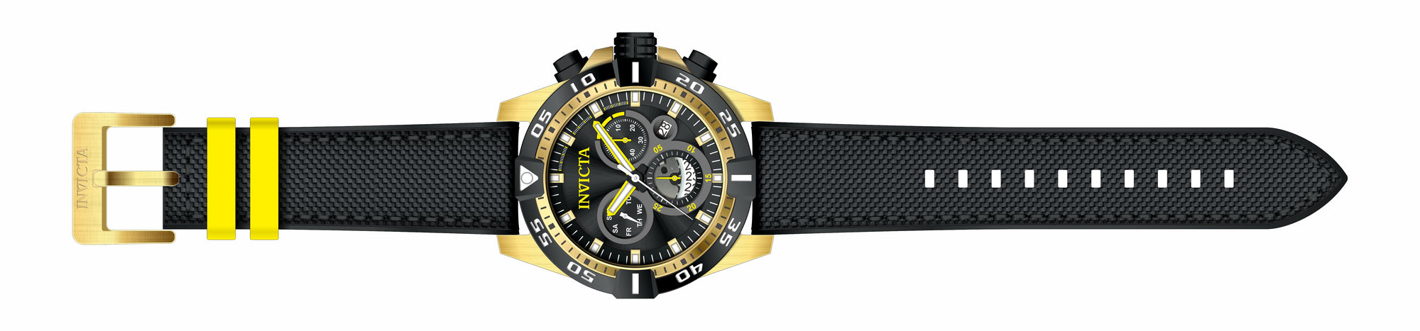 Band For Invicta S1 Rally  Men 46652