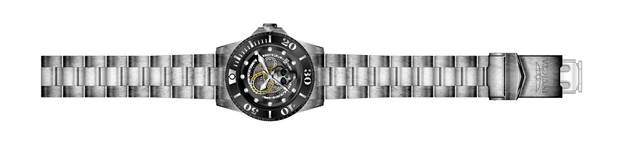 Band For Invicta Pro Diver  Men 46677