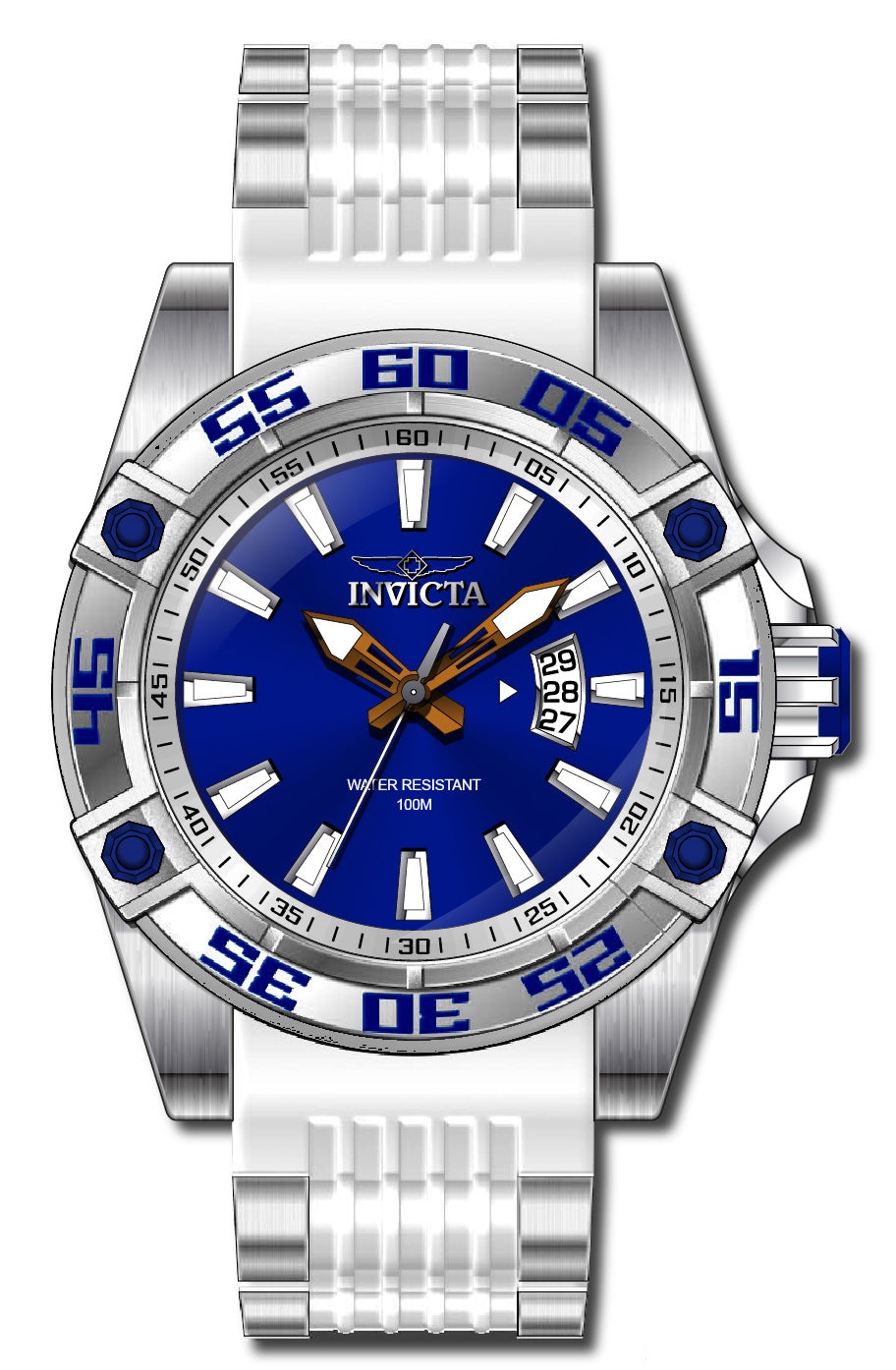 Band For Invicta Speedway  Men 47080