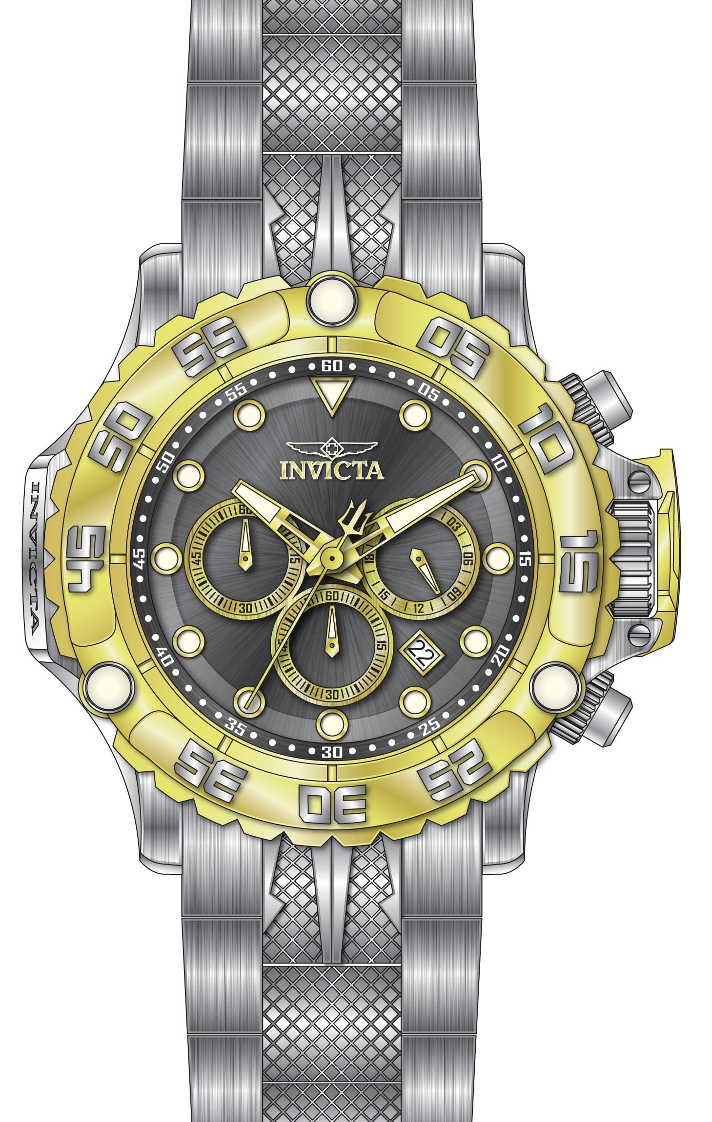 Parts For Invicta Subaqua Poseidon Men 47182