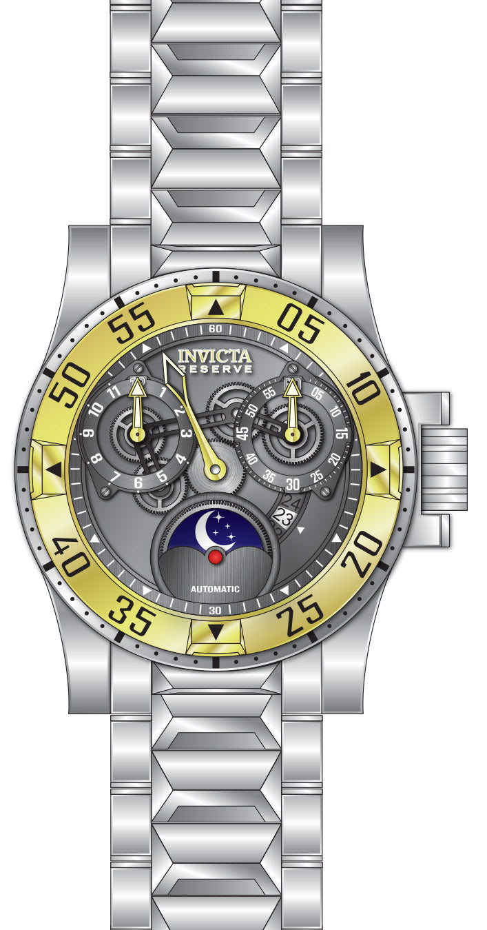 Band For Invicta Reserve Excursion Men 47573