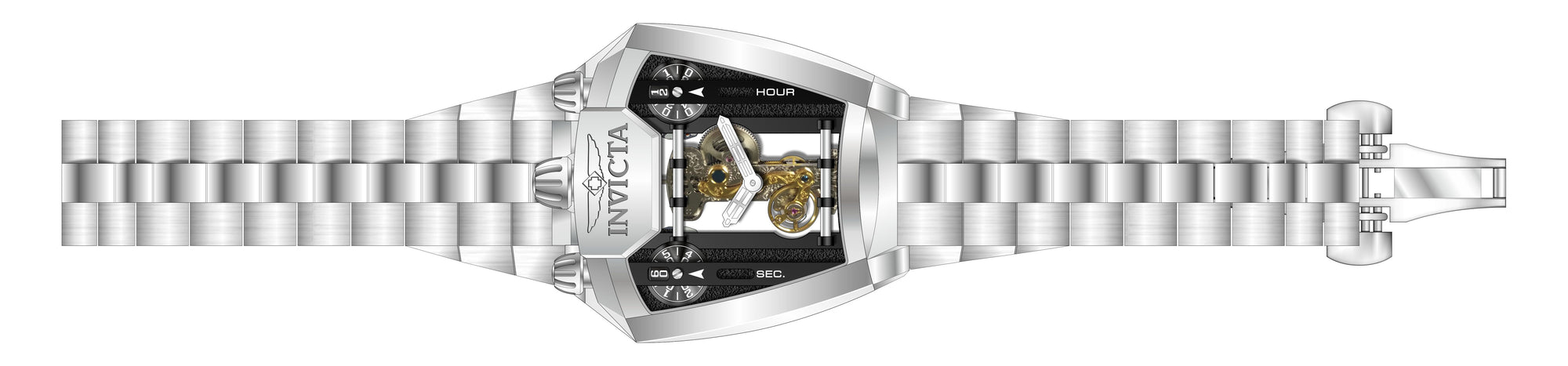 Band For Invicta Speedway  Men 48813