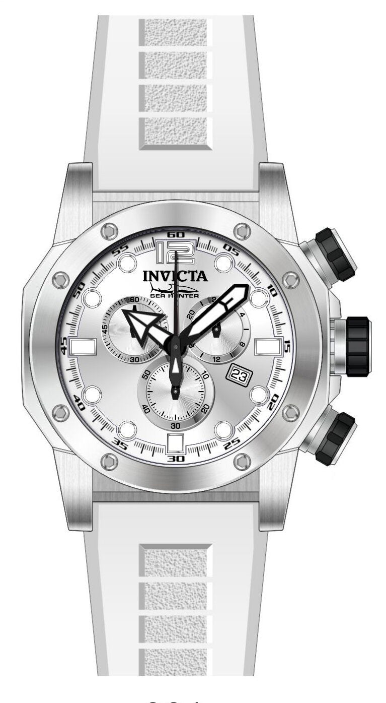 Band For Invicta Sea Hunter  Men 48975