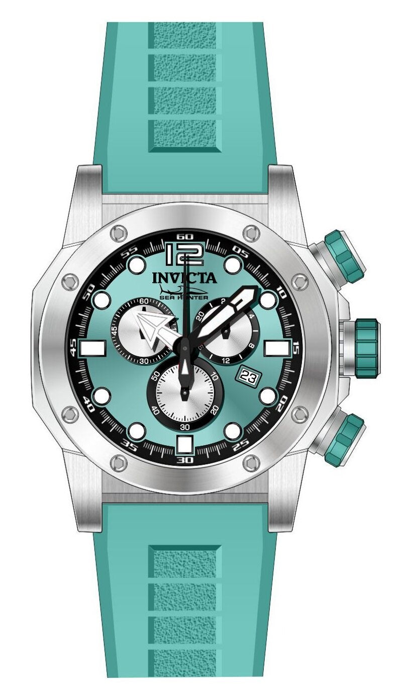 Band For Invicta Sea Hunter  Men 48978