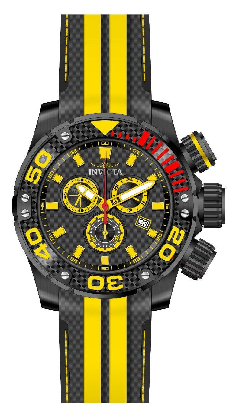 Band For Invicta Sea Hunter  Men 48990