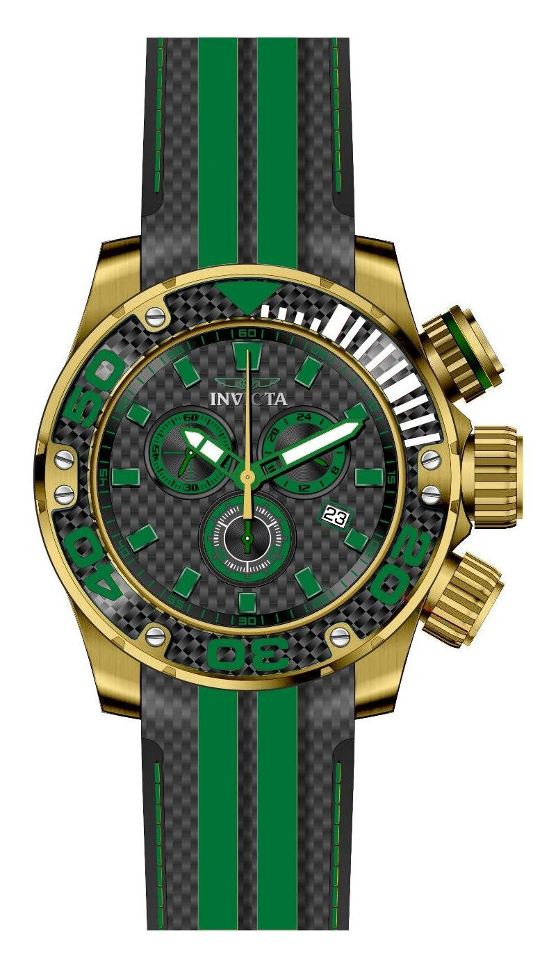 Band For Invicta Sea Hunter  Men 48991