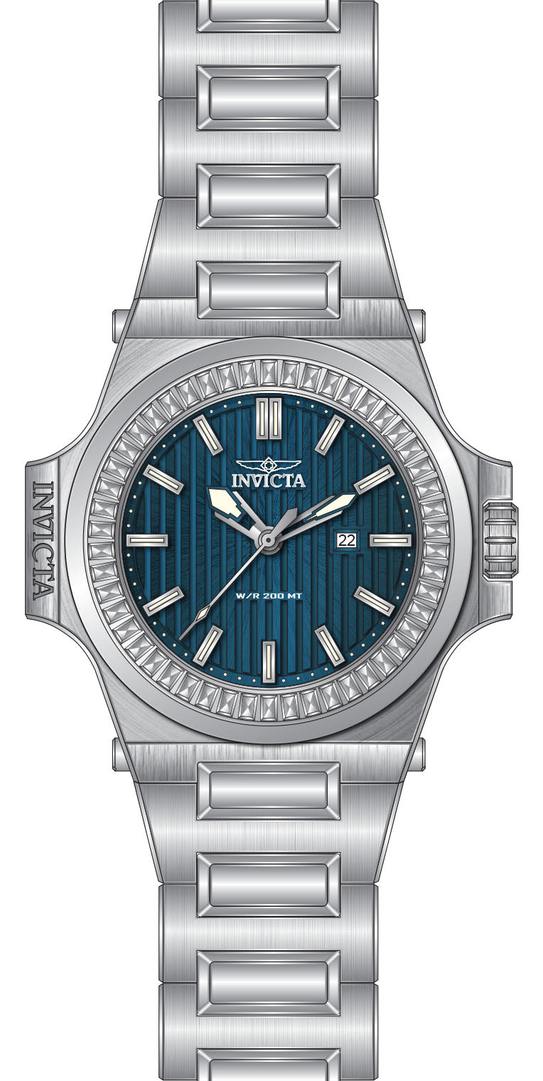 Band For Invicta Akula  Men 49070