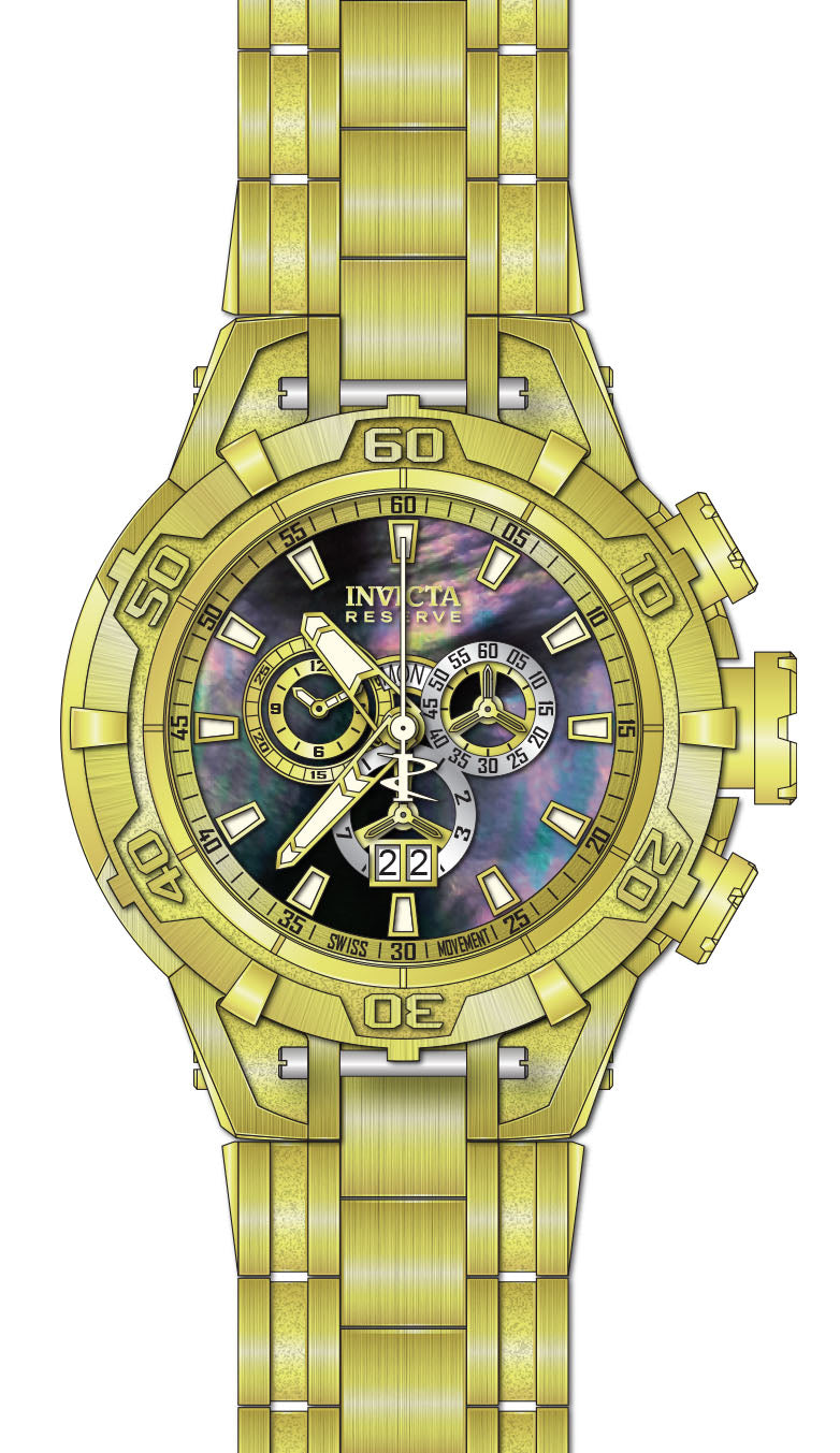 Band For Invicta Reserve Specialty Subaqua Men 49348