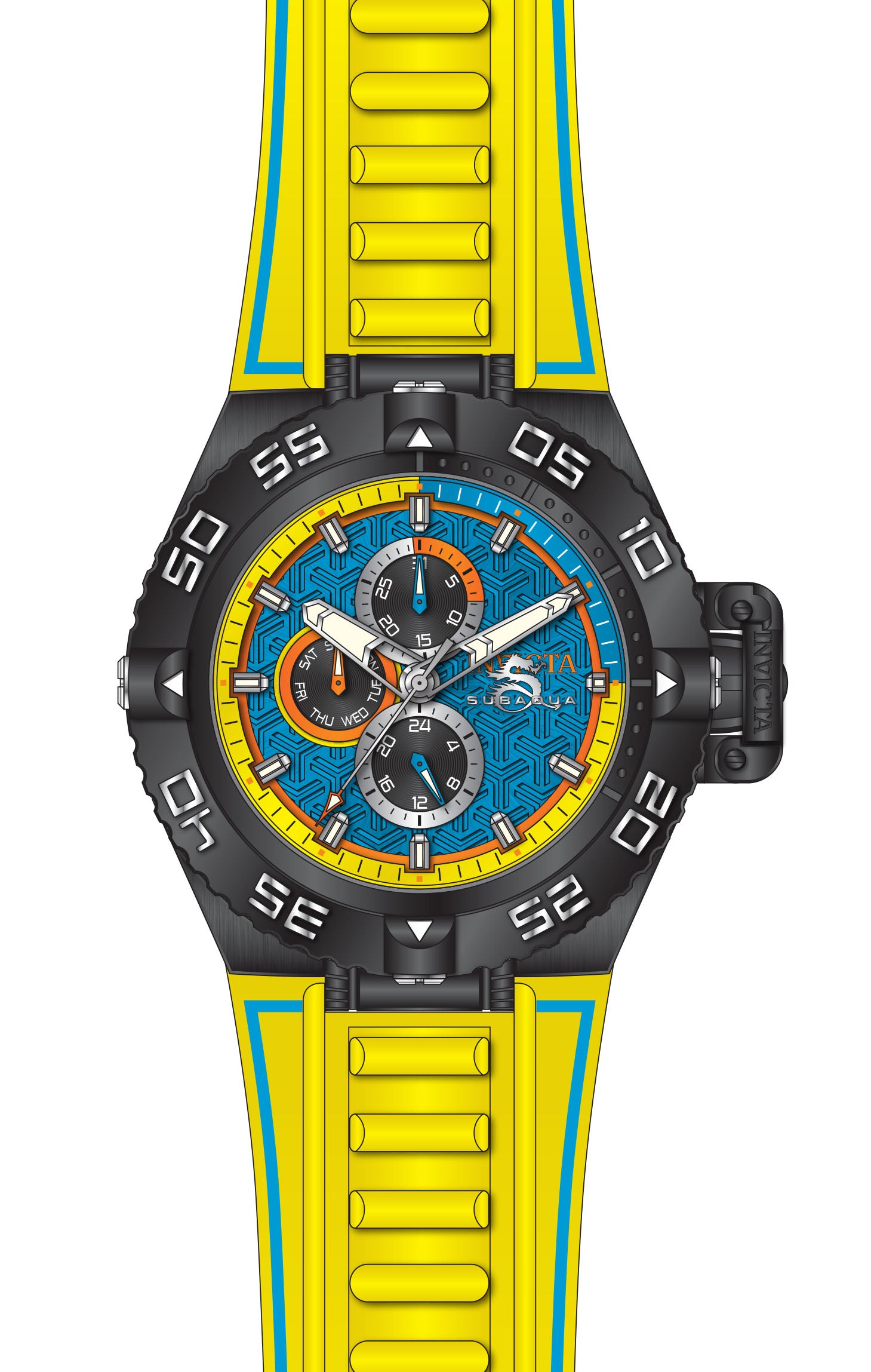 Band For Invicta Subaqua Noma IV Men 49877