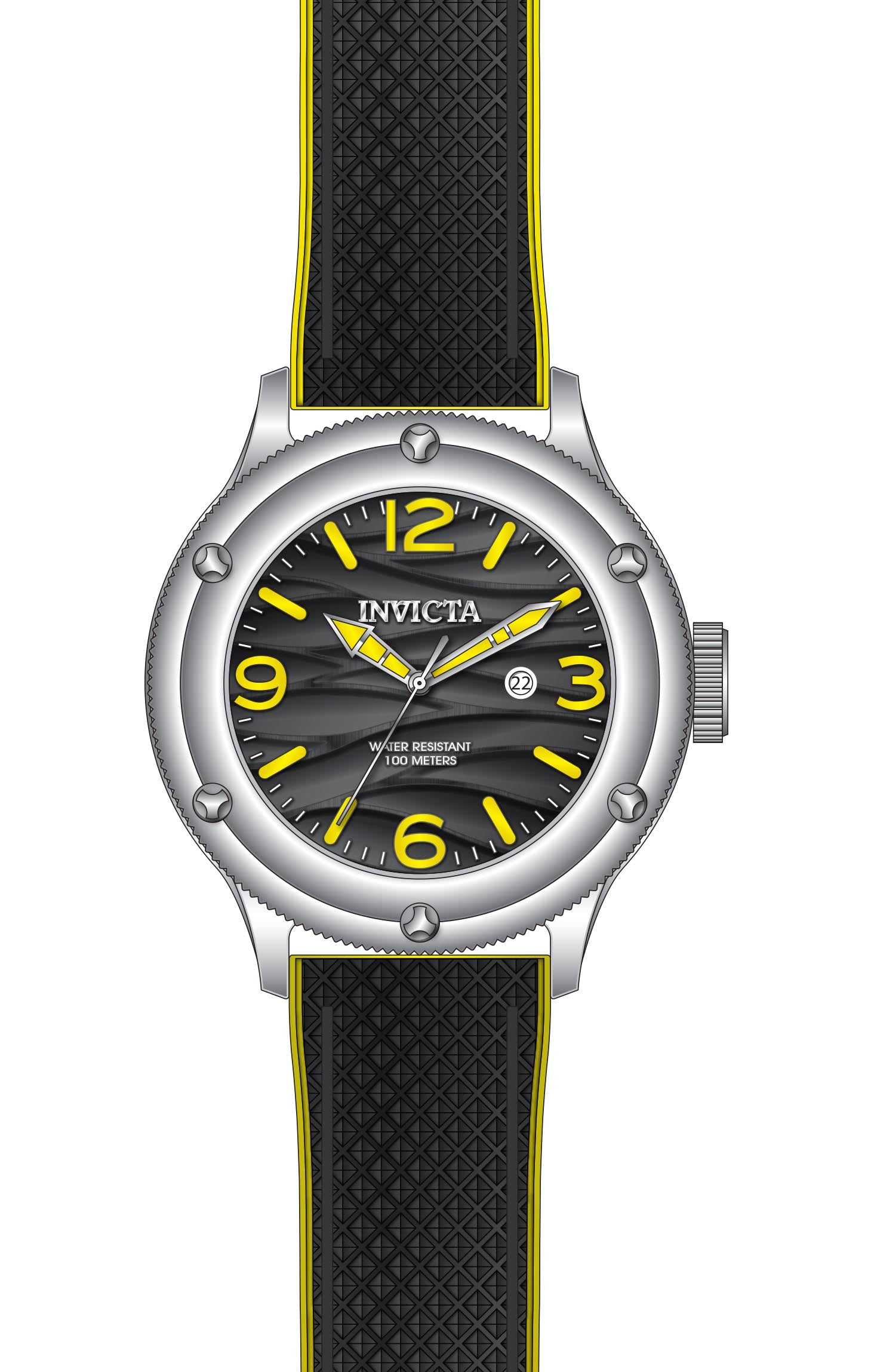 Band For Invicta Pro Diver  Men 50305