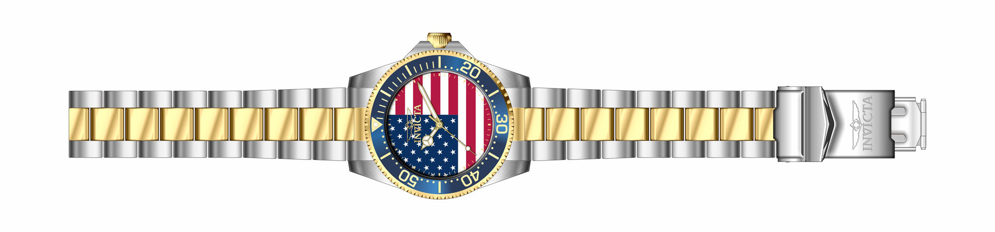 Band For Invicta Pro Diver  Men 50417