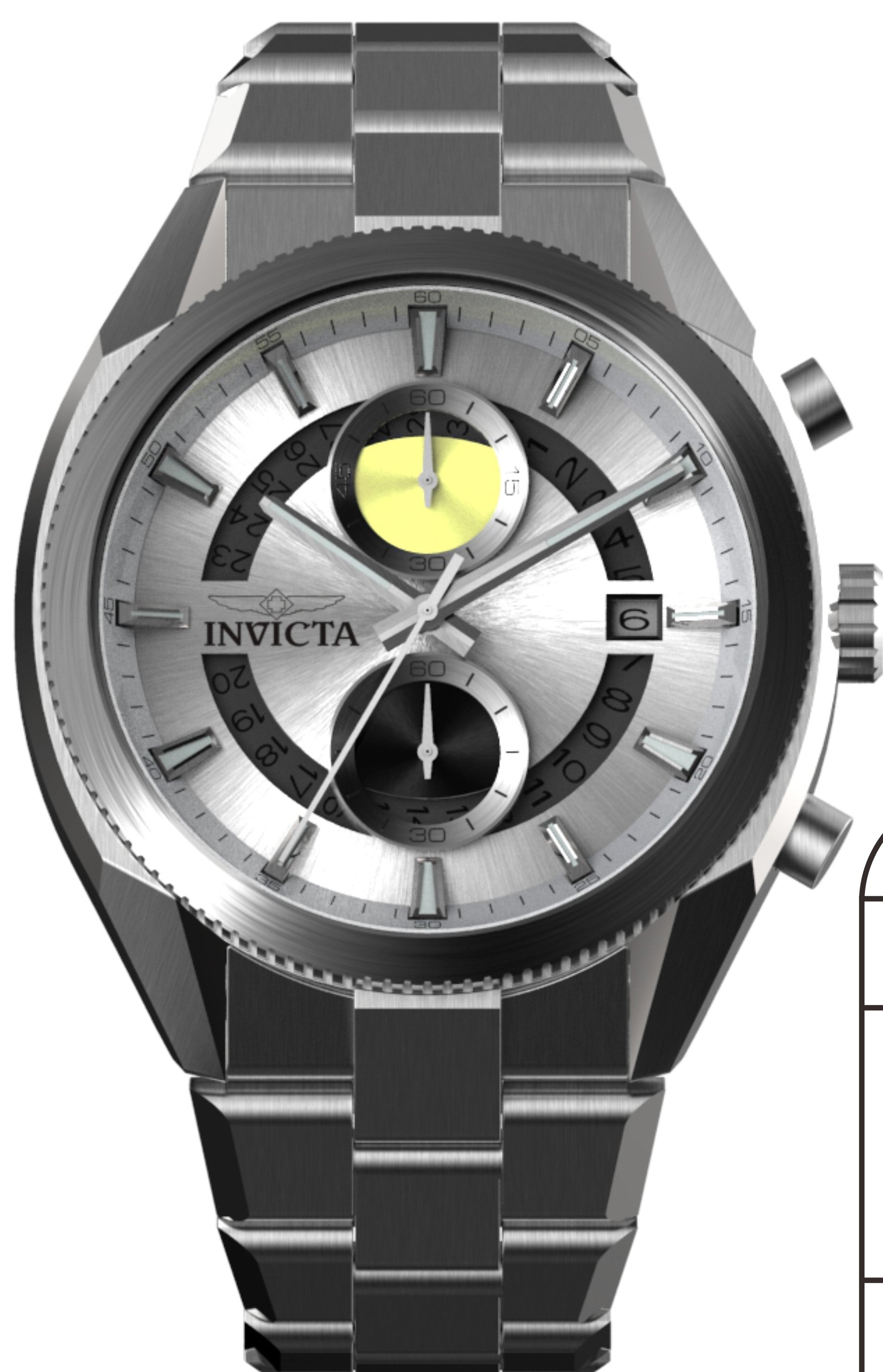 Parts For Invicta Speedway  Men 50437