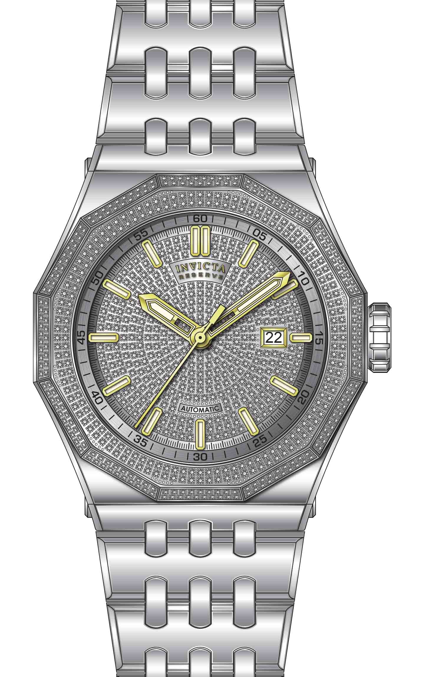 Parts For Invicta Reserve Akula Men 50441