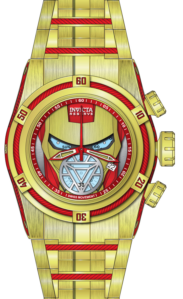 Parts For Invicta Reserve Bolt Zeus Men 50737