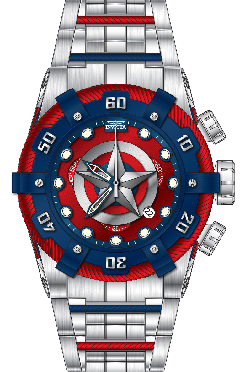 Band For Invicta Bolt  Men 50743