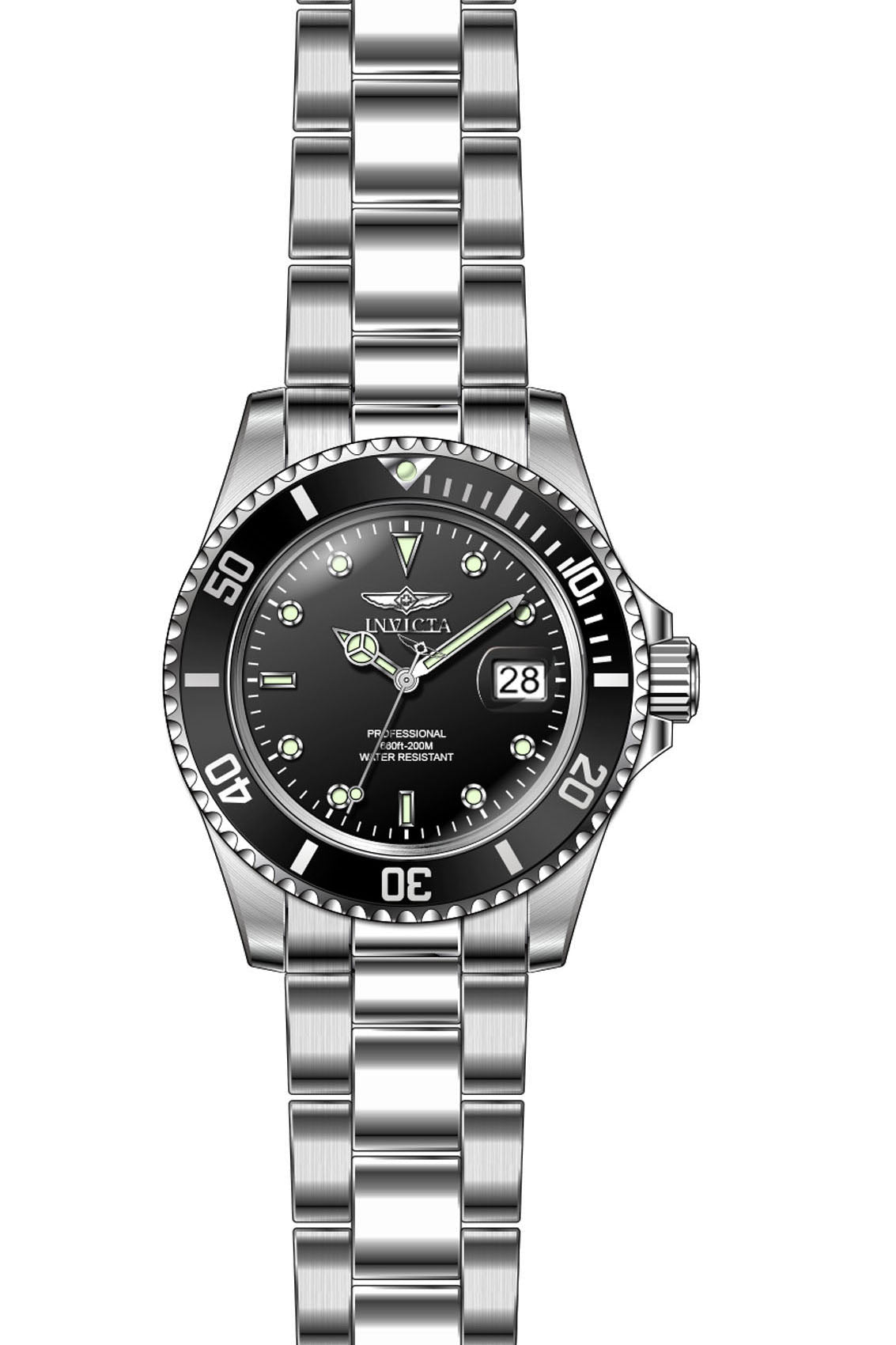 Band For Invicta Pro Diver  Men 50840