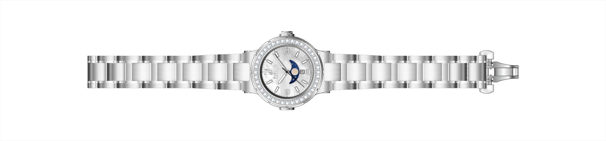 Band For Invicta JT  Lady 51348