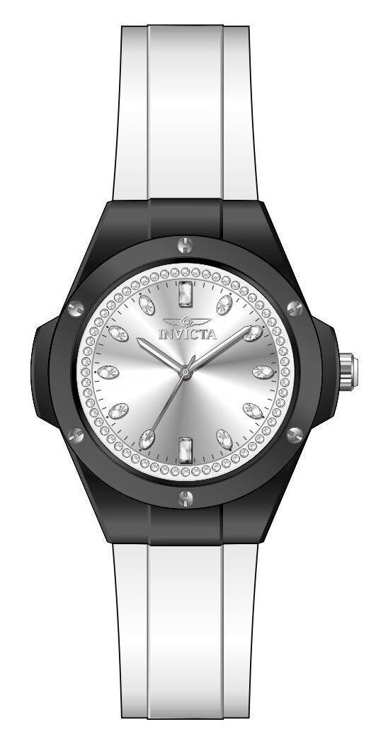 Band For Invicta S1 Rally  Lady 52053
