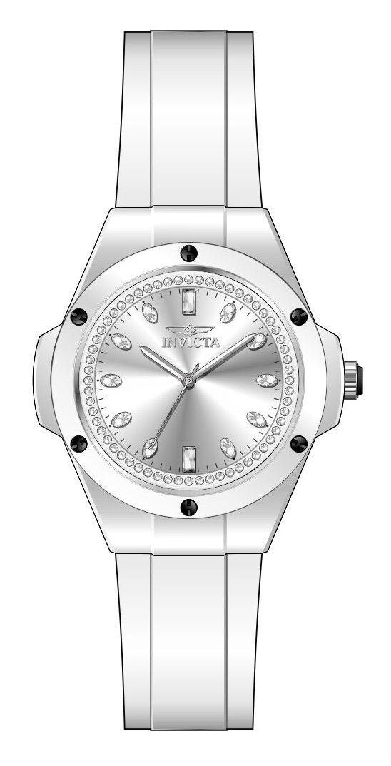 Band For Invicta S1 Rally  Lady 52112