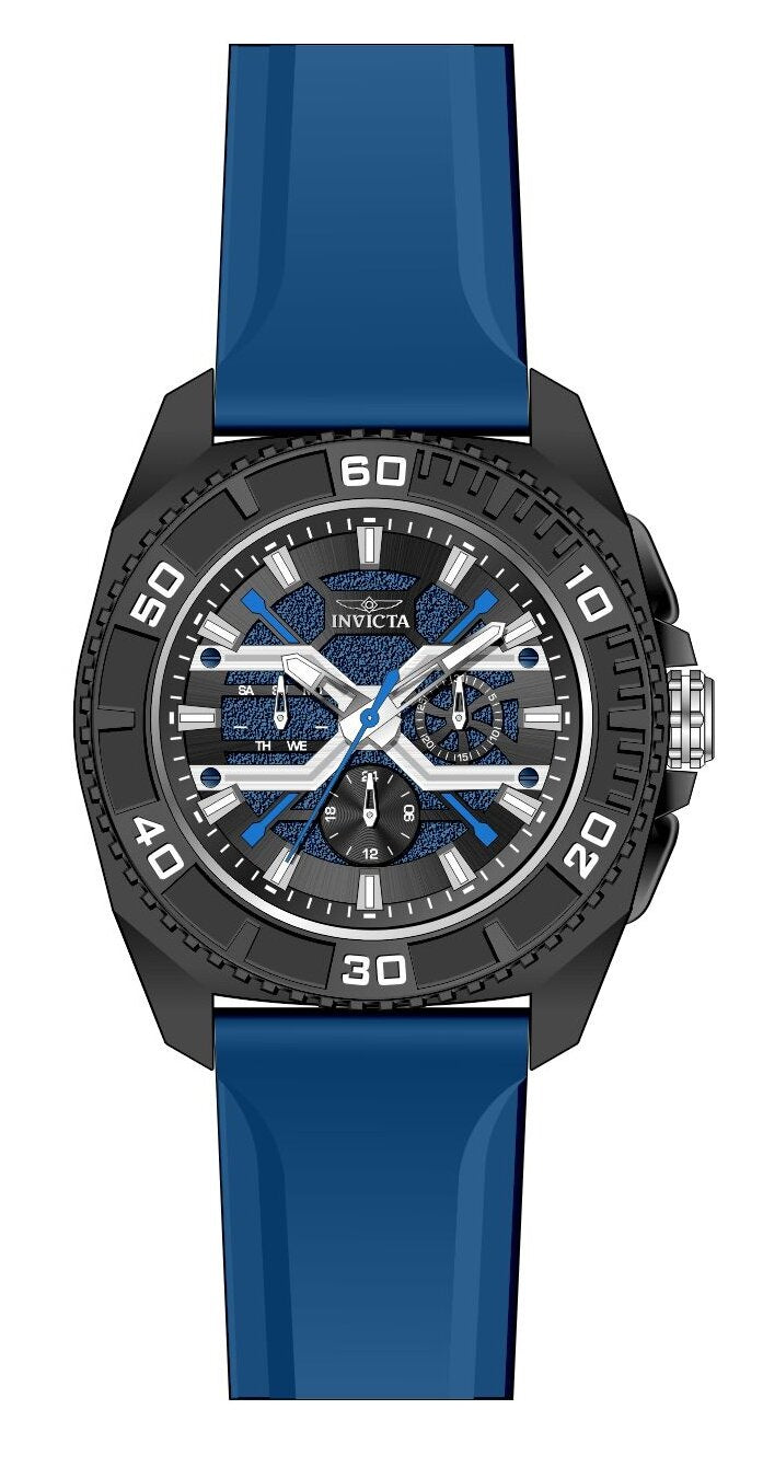 Band For Invicta S1 Rally  Men 52119