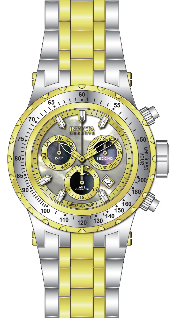 Band For Invicta Reserve Specialty Subaqua Men 52144