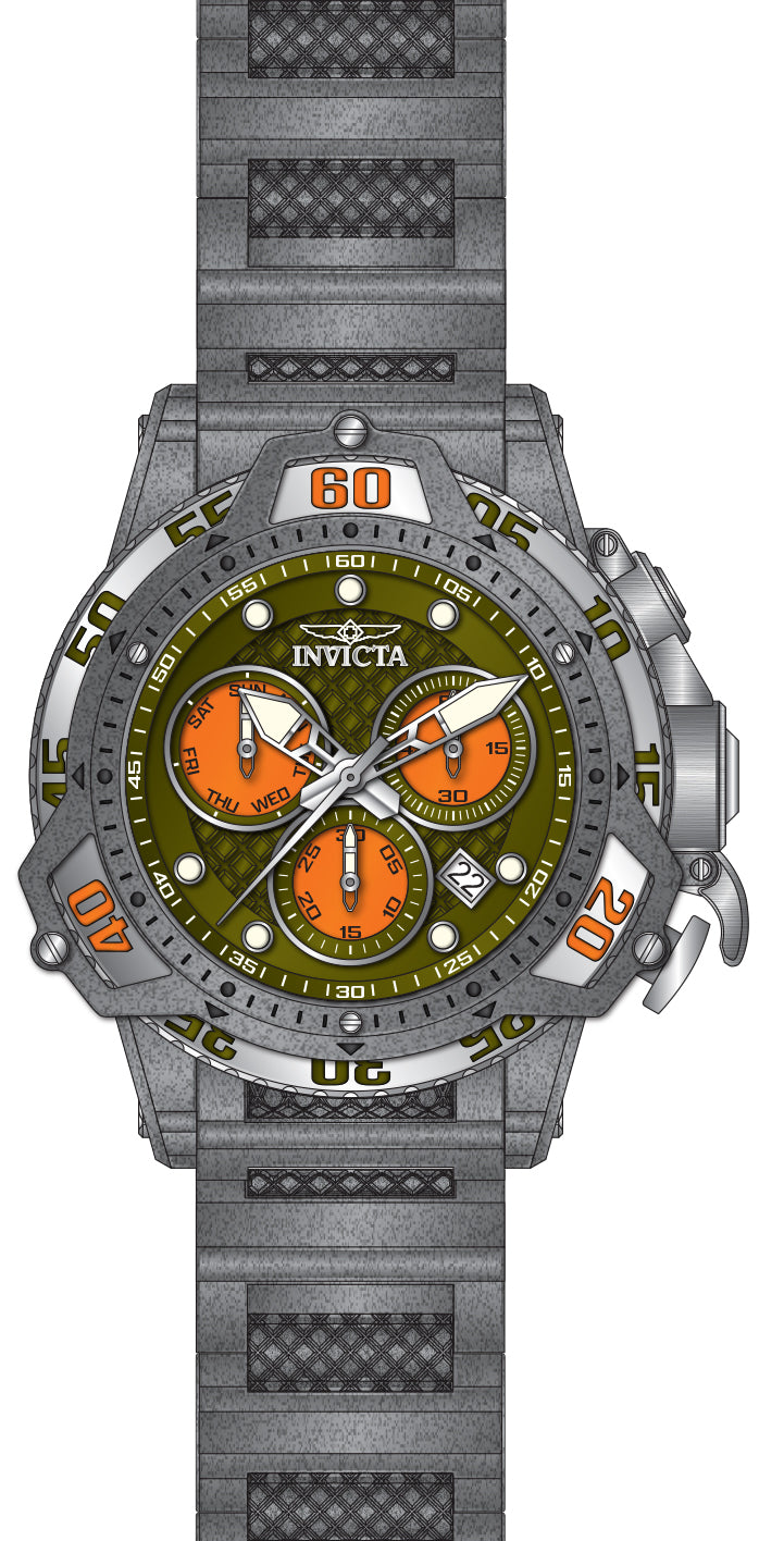 Parts For Invicta Pro Diver  Men 52307