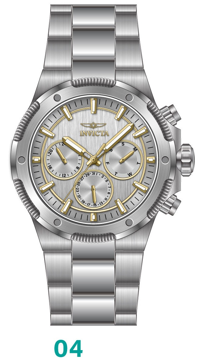 Band For Invicta Celestial  Men 52345