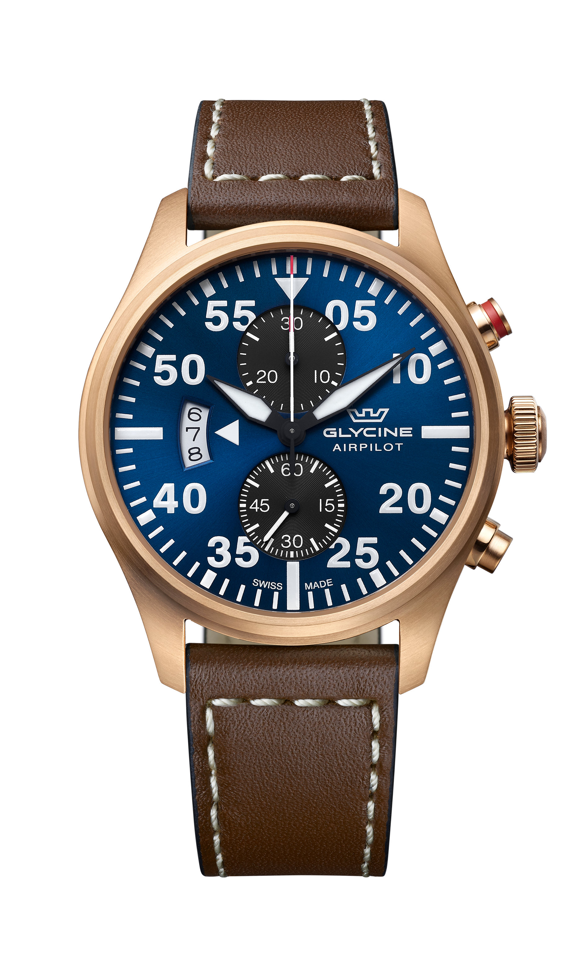 Parts for Glycine Airpilot Chronographe 44 Quartz GL0361