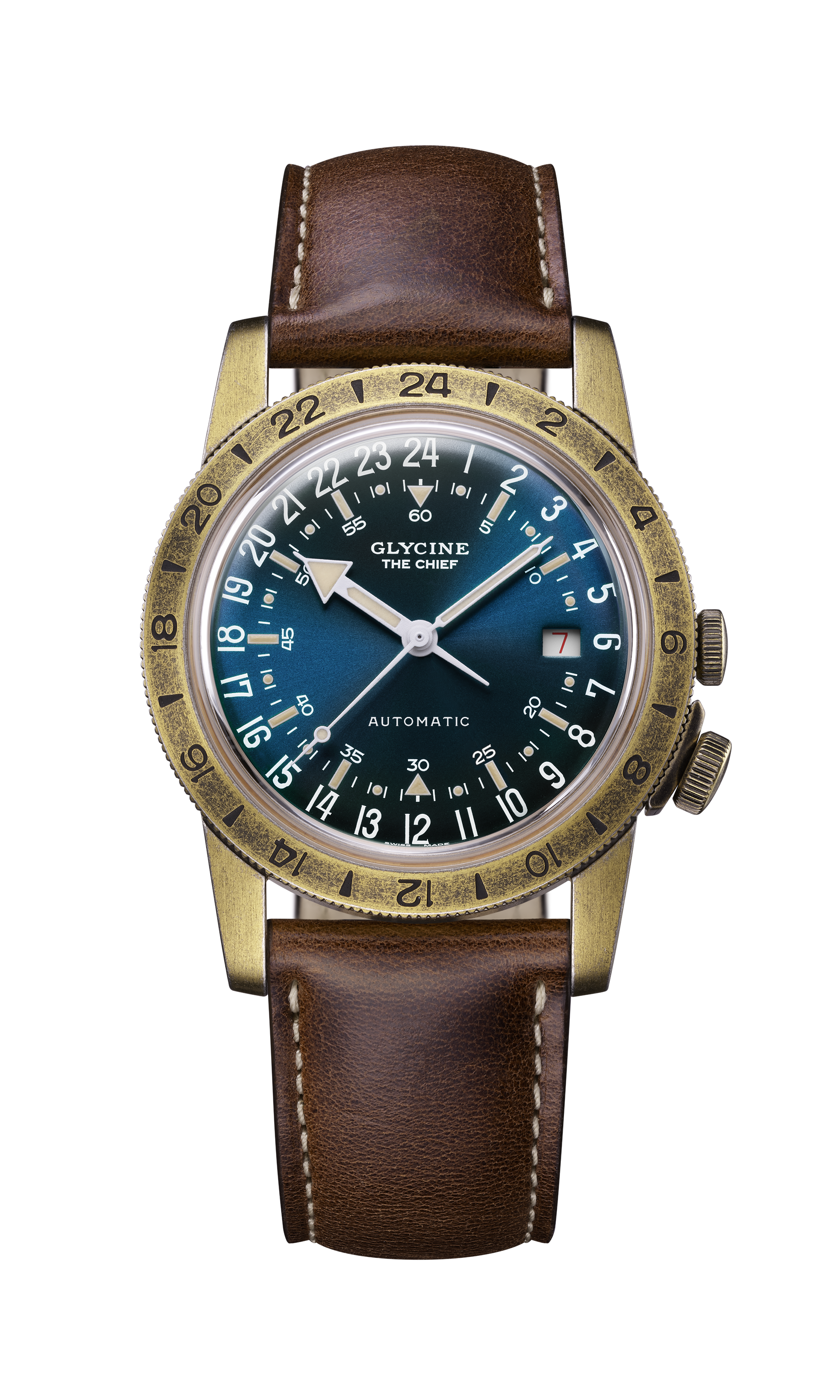 Band for Glycine Airman Vintage The Chief 40 PURIST Automatic GL0414