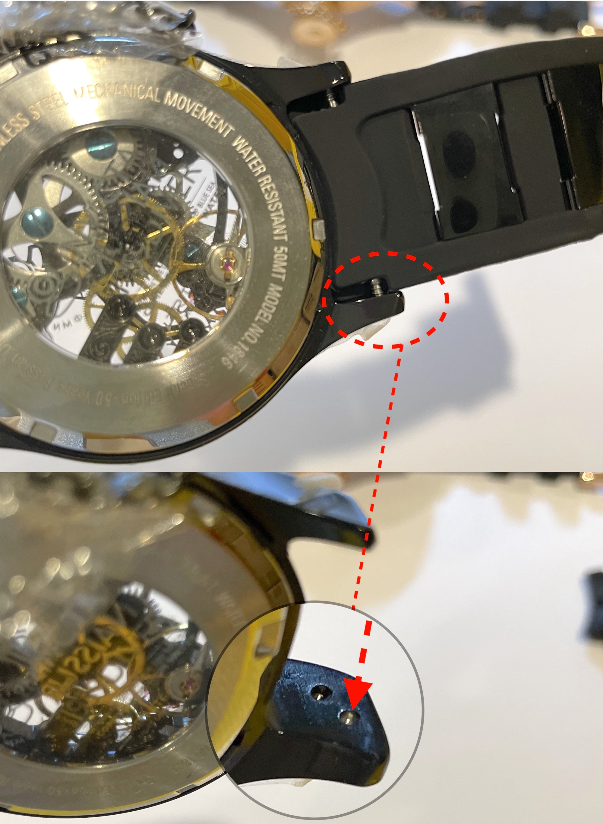 Band for Invicta Bolt 24215