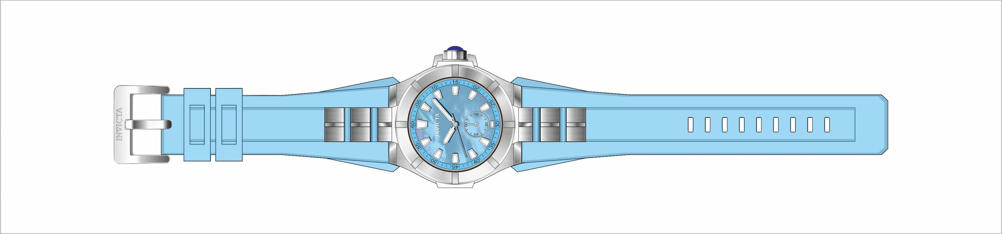 Parts for Invicta Sea Hunter Lady 31458